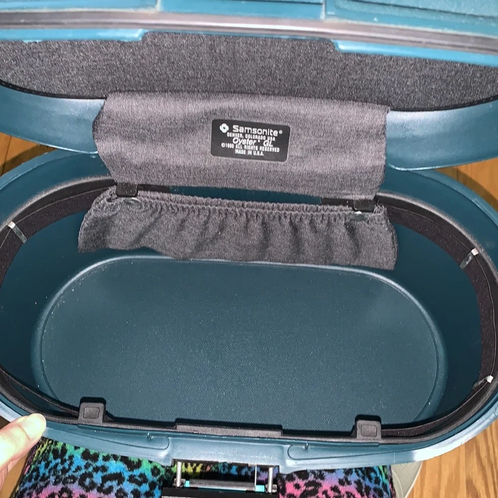 Samsonite Vintage Hardcase Jewelry and Makeup Organizer